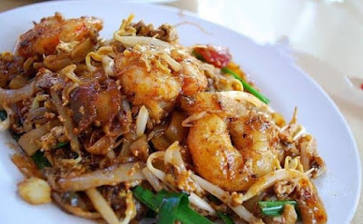 Resepi Kuey Teow Goreng Dengan Udang