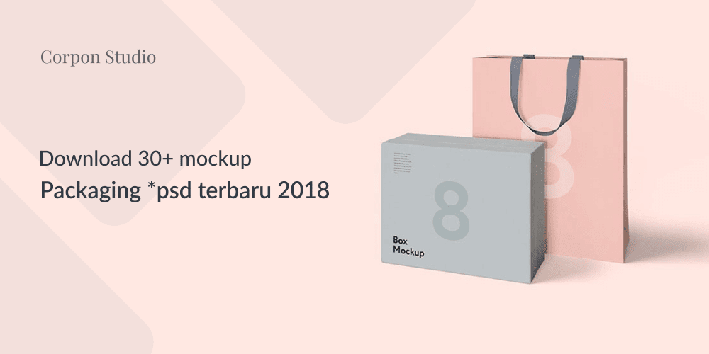 Download Download 30+ Mockup Packaging/Kemasan PSD Terbaru 2018 ...