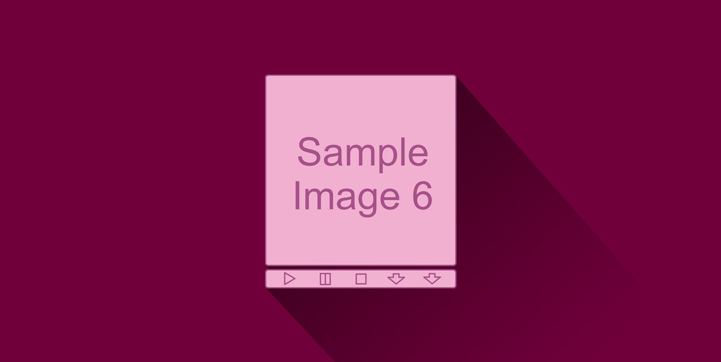 Embed Audio Medium Violet Rectangle Frame with Timeliner Radius Image Media Player