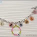 Button Name Charm Bracelet