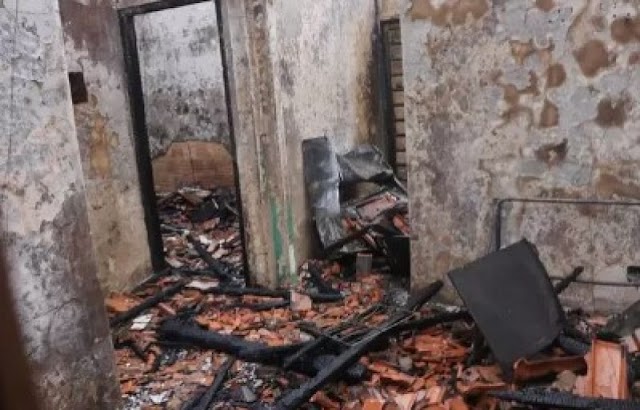 Mulher fica em estado grave após casa ser incendiada; ex-namorado é suspeito