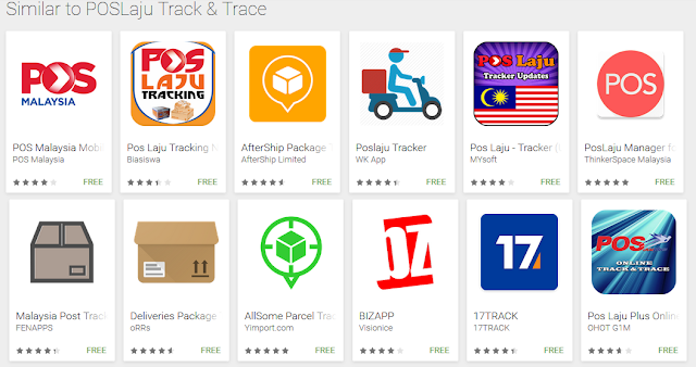 KasihkuAmani: Pos Malaysia Mobile Apps