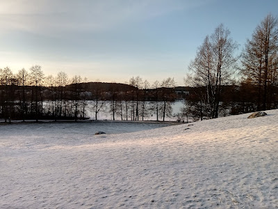 sled hill in Jyväskylä