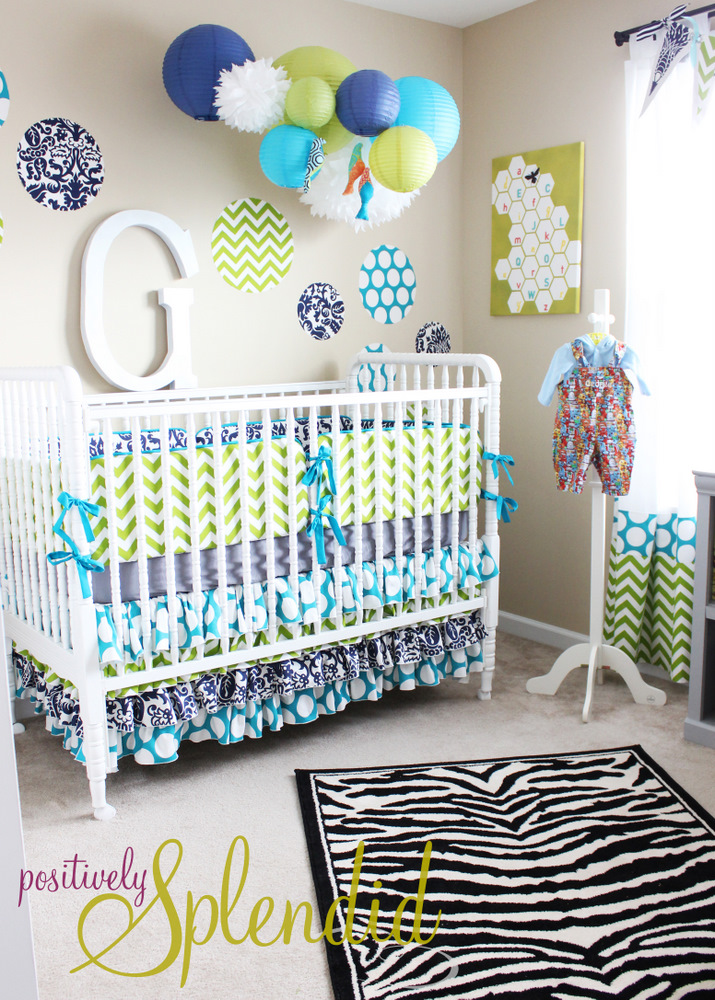  Baby  Boy Nursery  Tour Positively Splendid Crafts 