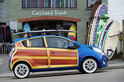 Chevrolet Spark showed Woody Wagon