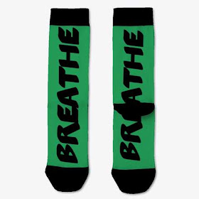 Breathe Socks Green