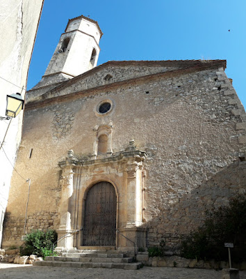 GR-7 ARBOLÍ A MONTRAL, església de Sant Andreu a Arbolí