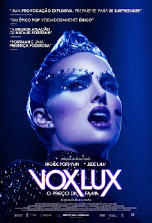 poster filme vox lux o preço da fama