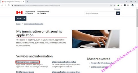 Hướng dẫn chi tiết điền đơn xin visa du lịch Canda online 2020