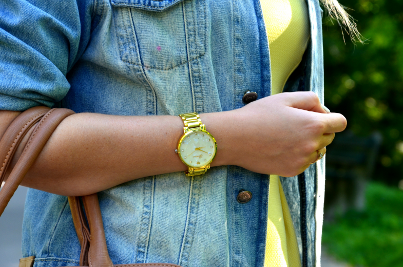 SUMMER YELLOW DRESS & DENIM JACKET ♥