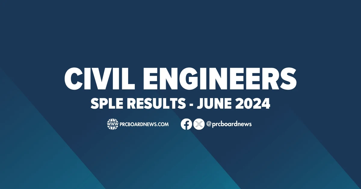 SPLE Result: 45 pass June 2024 Civil Engineer special board exams