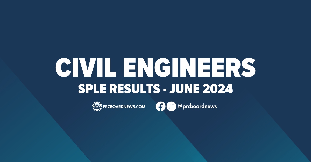 SPLE Result: 45 pass June 2024 Civil Engineer special board exams