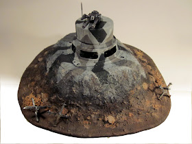 Completed Bunker for Warhammer 40k - Front View