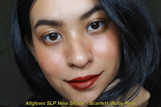Allglows Shake Lip Pigment in Scarlett by Benedicta Seruni/ BeautyDegrade