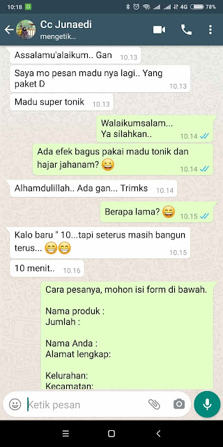 Kolaborasi Hajar Jahanam Mesir Penunda Ejakulasi+Madu Super Tonik Perkuat Ereksi Pria Tahan Lama