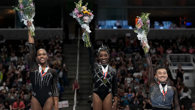 Simone Biles: A Triumph of Joy and Excellence in Winning the 8th U.S. Gymnastics Title