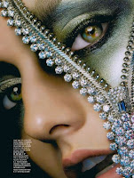 Diamond-Studded Faces by Alix Malka