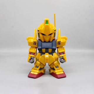 Jumbo Soft Vinyl Figure SD MSN-00100 Hyakushiki [ SD Gundam ], Plex