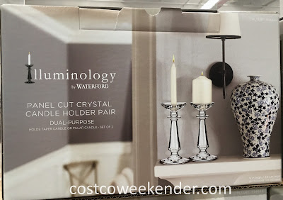 Have a candlelight dinner with Waterford Crystal Candlesticks