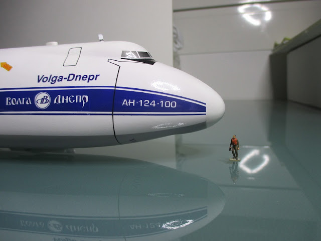 1/144 Antonov 124 Ruslan diecast metal aircraft miniature