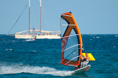 Edurne Iza, Así nació el Windsurf