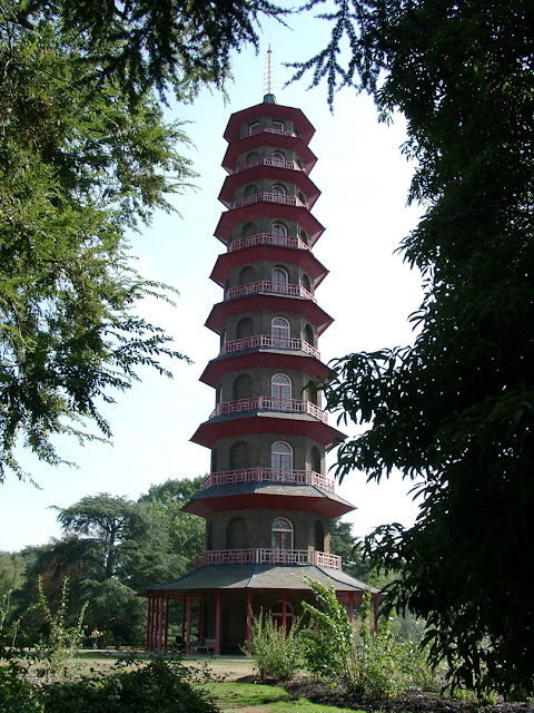 The Great Pagoda by Sir William Chambers, Royal Botanic Gardens, Kew, London