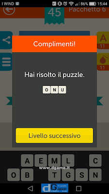 Mega Quiz soluzione pacchetto 6 livelli 45-50