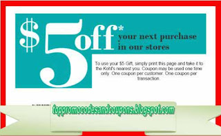 Free Printable Kohls Coupons