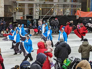 Toronto Santa Claus Parade Blue Jays.