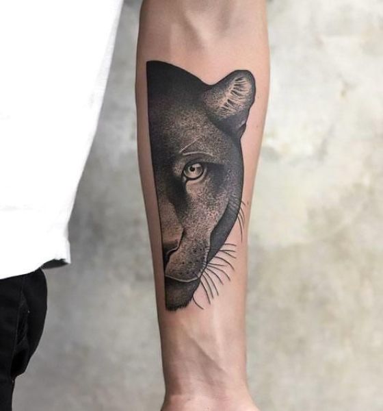 33 tatuagens de pantera para homens