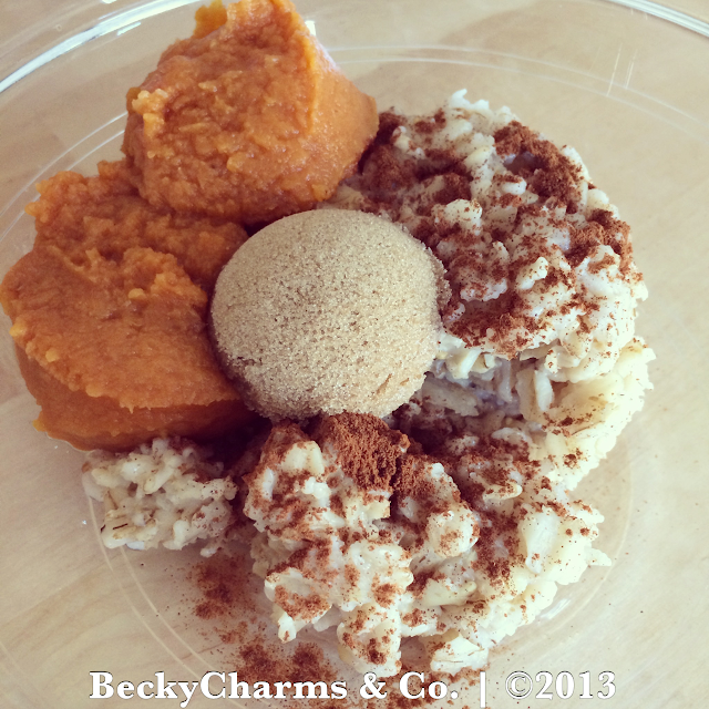 Pumpkin Pie Oatmeal - A New Fall Classic by BeckyCharms