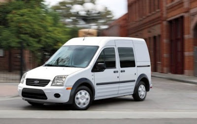 2011 Ford Transit Connect in white color
