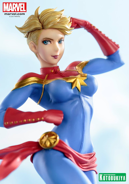  Captain Marvel Bishoujo Statue - Kotobukiya