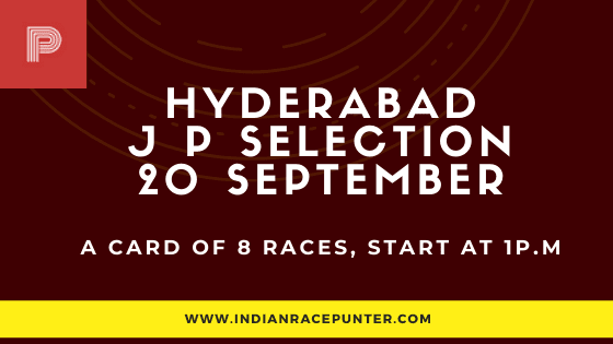 Hyderabad Jackpot Selections 20 September