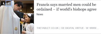 http://www.thetablet.co.uk/news/659/0/pope-francis-married-men-could-be-ordained-priests-if-world-s-bishops-agree-on-it