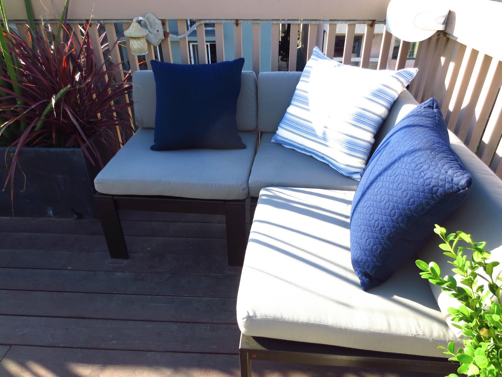 Navy Blue Living Room