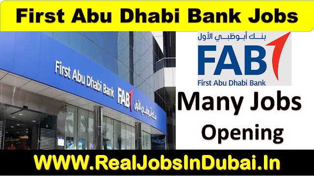 FAB Bank Careers New Vacancies | Bank Jobs In Dubai |