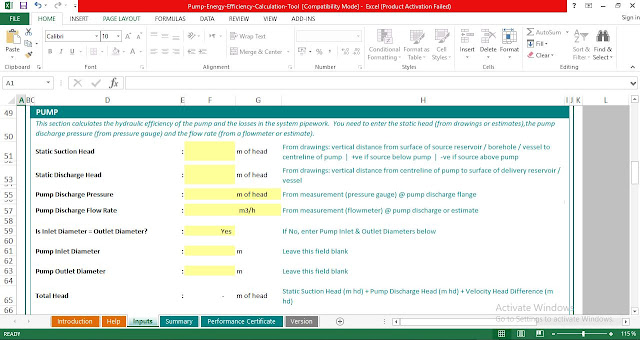 Download Pump-Efficiency-Calculation-Excel-Spreadsheets