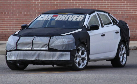 Inspired Blog  2013 Ford Fusion   Mondeo spy pics