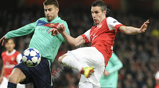 Arsenal , Barcelona, Barcelona players, Arsenal players, Robin van Persie, van persie