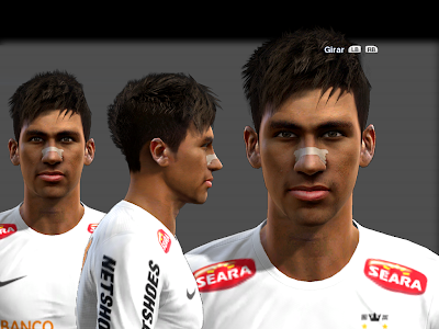 Neymar Faces - PES 2013