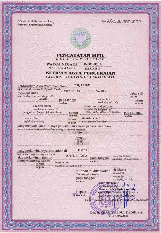 ANEKA DOKUMEN HUKUM: AKTA PENGADILAN