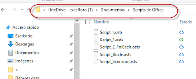 Office Scripts: mi primer script