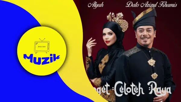 Poster Lagu Raya Alya dan Dato Azizul Khamis