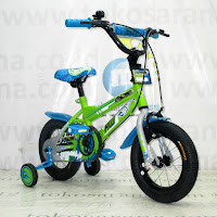 Sepeda Anak Wimcycle Hot Wheels 12 Inci Lisensi