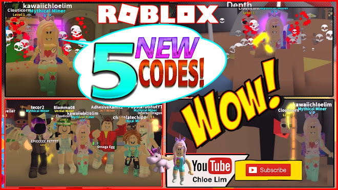 Chloe Tuber Roblox Mining Simulator Gameplay 5 Amazing Codes And Shout Outs - new latest 2018 mining simulator codes legendary roblox mining simulator youtube