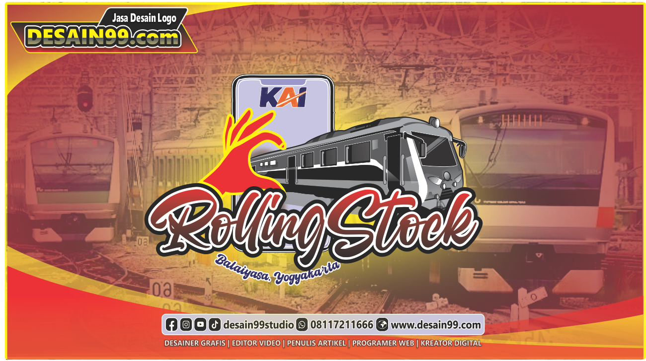 Logo Rollingstock Balaiyasa Yogyakarta - DIY