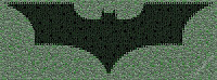 Logo de Batman 'estilo Matrix'