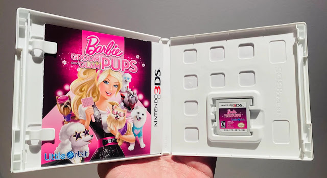 barbie groom and glam pups 3ds