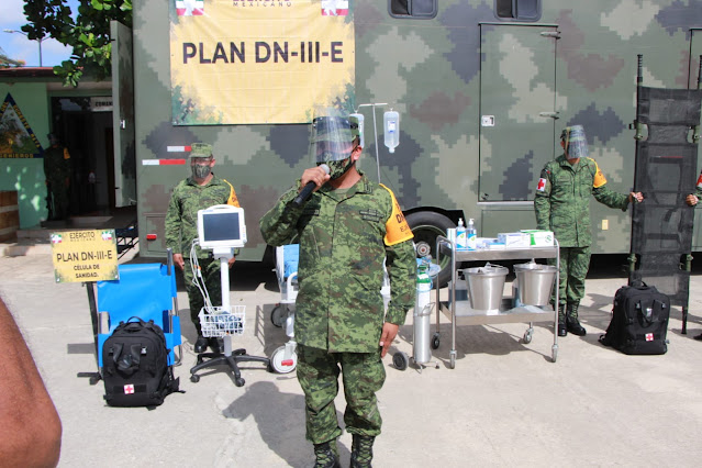 Anuncia el Ejército el Plan DN-III-E para la temporada de ciclones y lluvias 2021